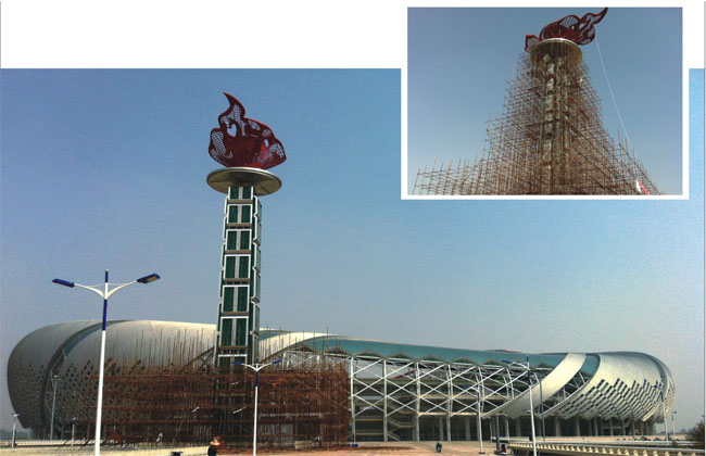 南昌第七屆全國運動會主火炬工程