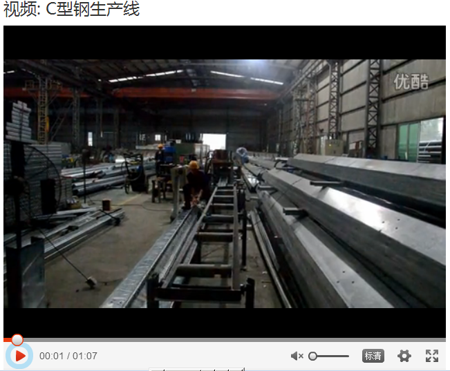 C型鋼生產(chǎn)線