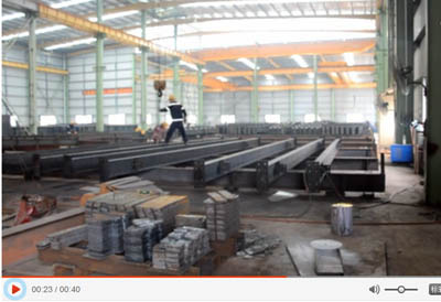 鉚工組合車間生產(chǎn)線