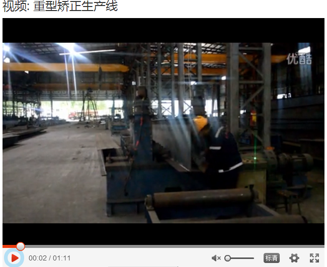 重型矯正生產(chǎn)線